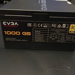 EVGA 1000 Wat 80PLUS GOLD SUPERNOVA power supply